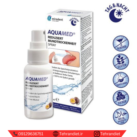 اسپری بزاق ساز آکوامد پشن فروت میرادنت AQUAMED