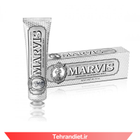 خمیر دندان مارویس مدل Smokers Whitening Mint حجم 85 میلی لیتر