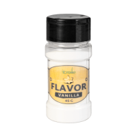 پودر شیرین کننده و طعم دهنده وانیل فیبرله 45 گرمی Fibrelle